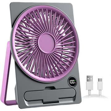 Foldable USB Rechargeable Desk Fan